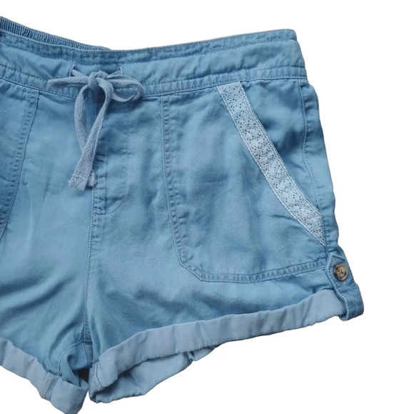 Blumind Lightweight Jean Shorts Lace S - Picture 3 of 6